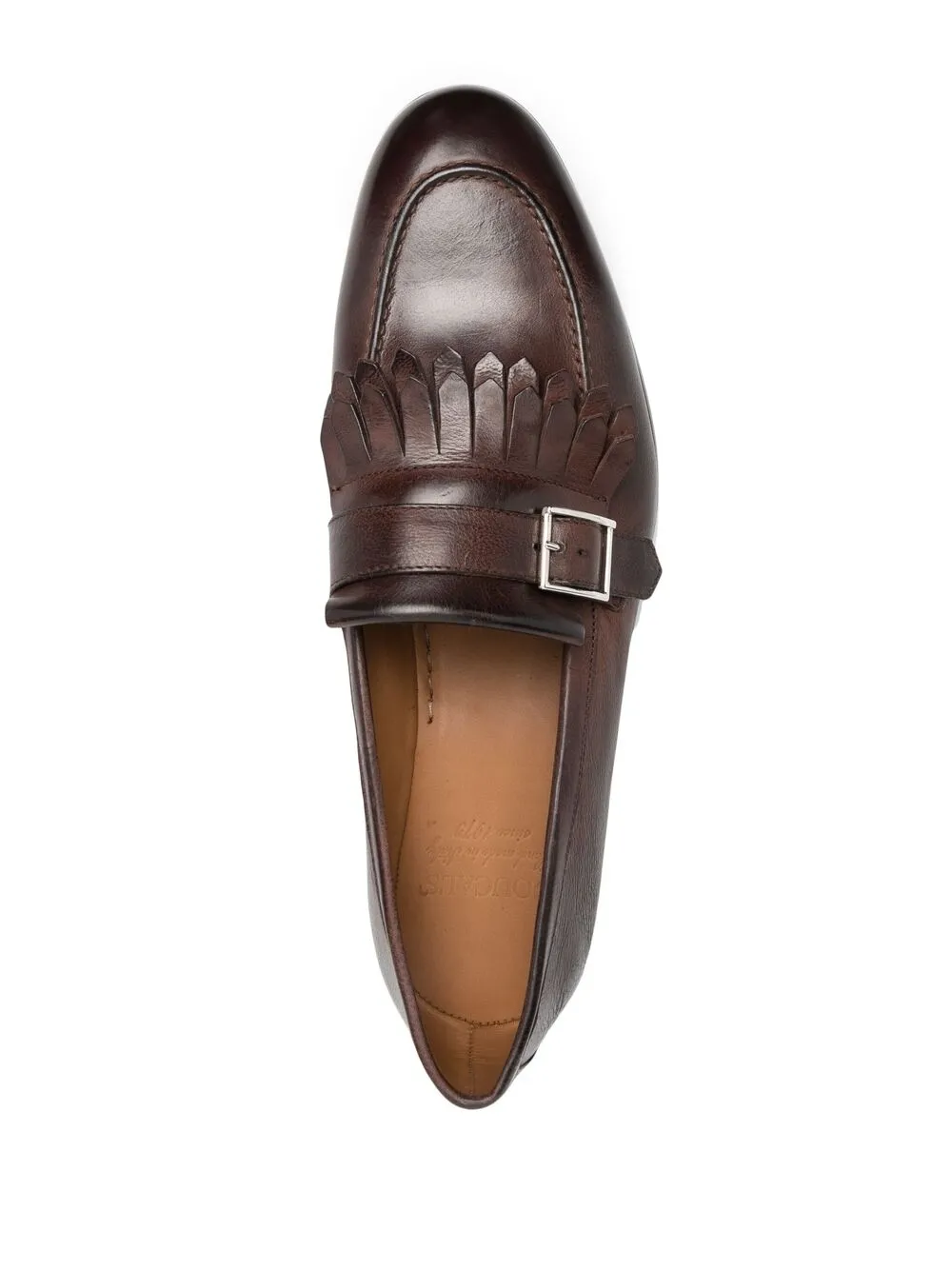 фото Doucal's tassel-trim leather loafers