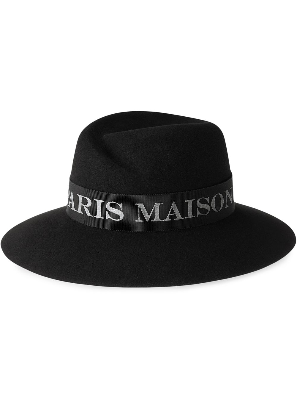 фото Maison michel фетровая шляпа virginie с логотипом
