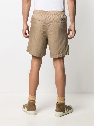 drawstring organic cotton-blend shorts展示图