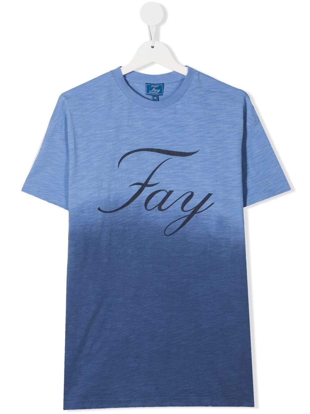 FAY TEEN LOGO-PRINT COTTON T-SHIRT