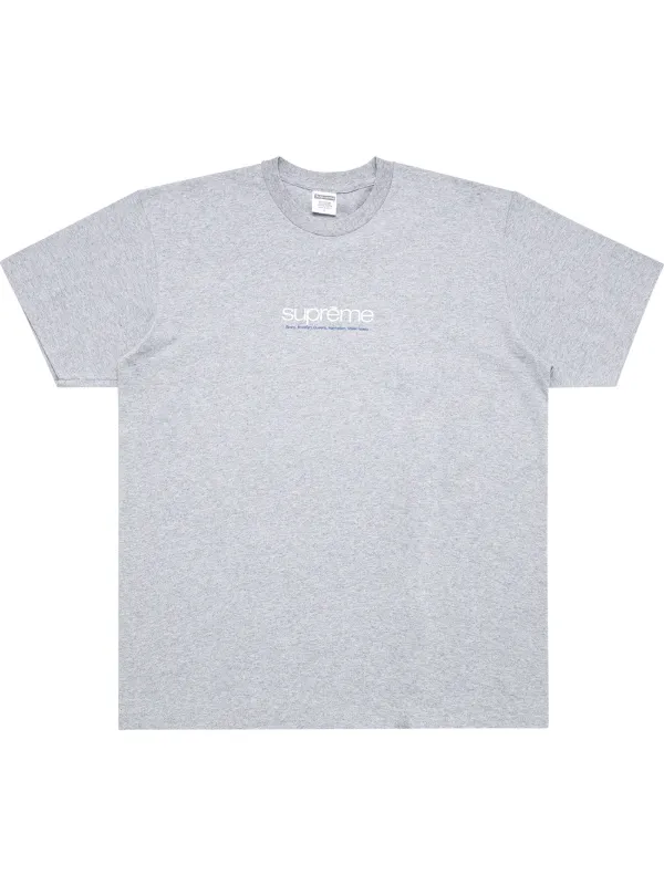 Supreme Five Boroughs Crew Neck T-shirt - Farfetch