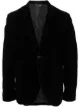 Image 1 of Comme Des Garçons Pre-Owned skinny lapels velvet blazer