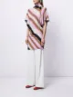 Rick Owens diagonal-stripe mini dress