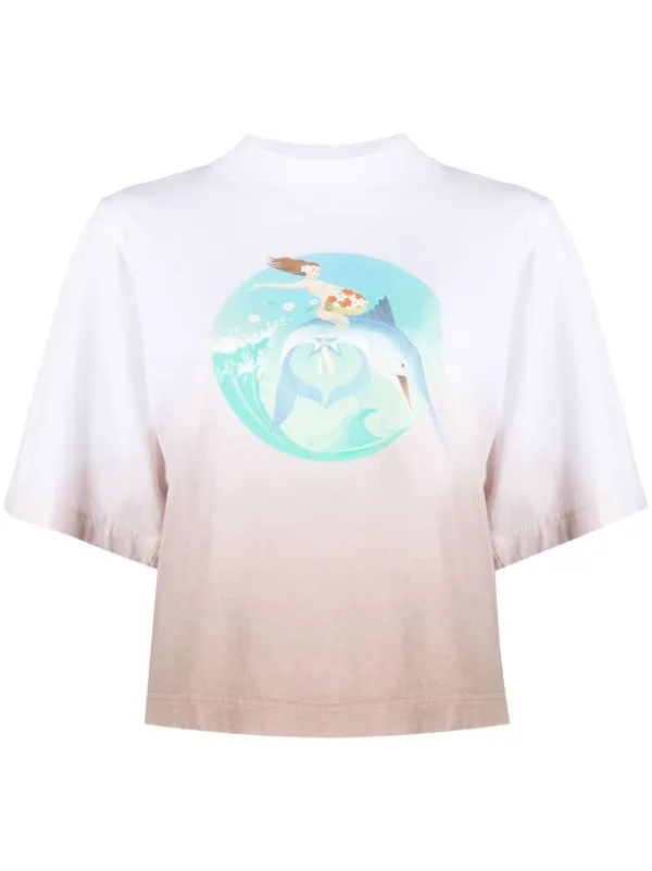 palm angels mermaid tee
