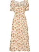 Image 1 of Reformation Alta floral-print midi dress