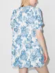Reformation robe courte Conrad à fleurs