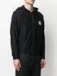 Giorgio Armani mesh zip-up hoodie