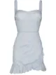 Image 1 of Reformation Ives floral-embroidered minidress
