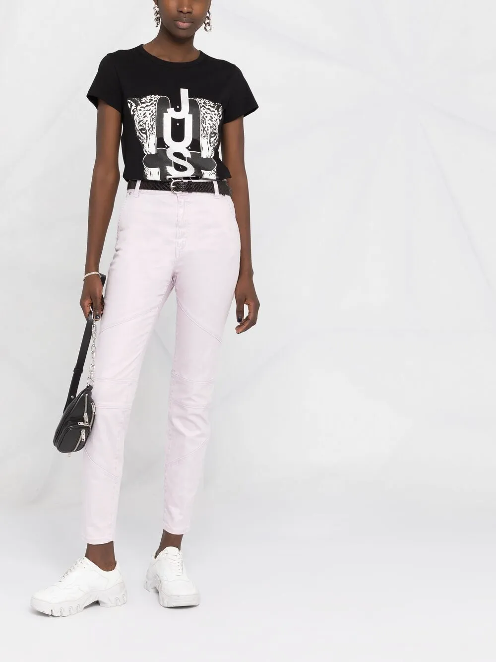 фото Just cavalli футболка с графичным принтом