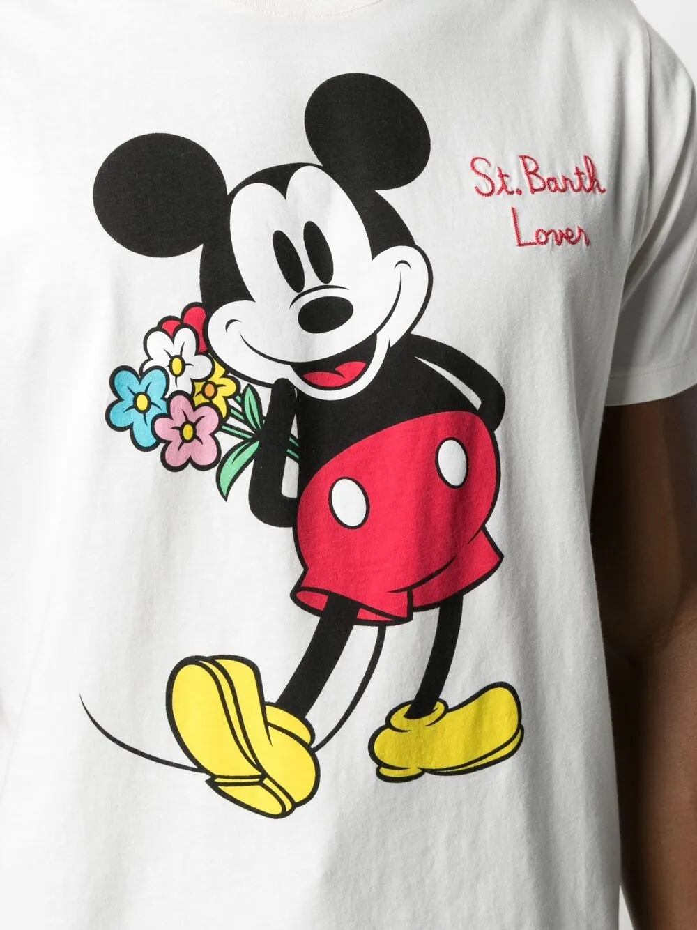 фото Mc2 saint barth футболка с принтом mickey mouse