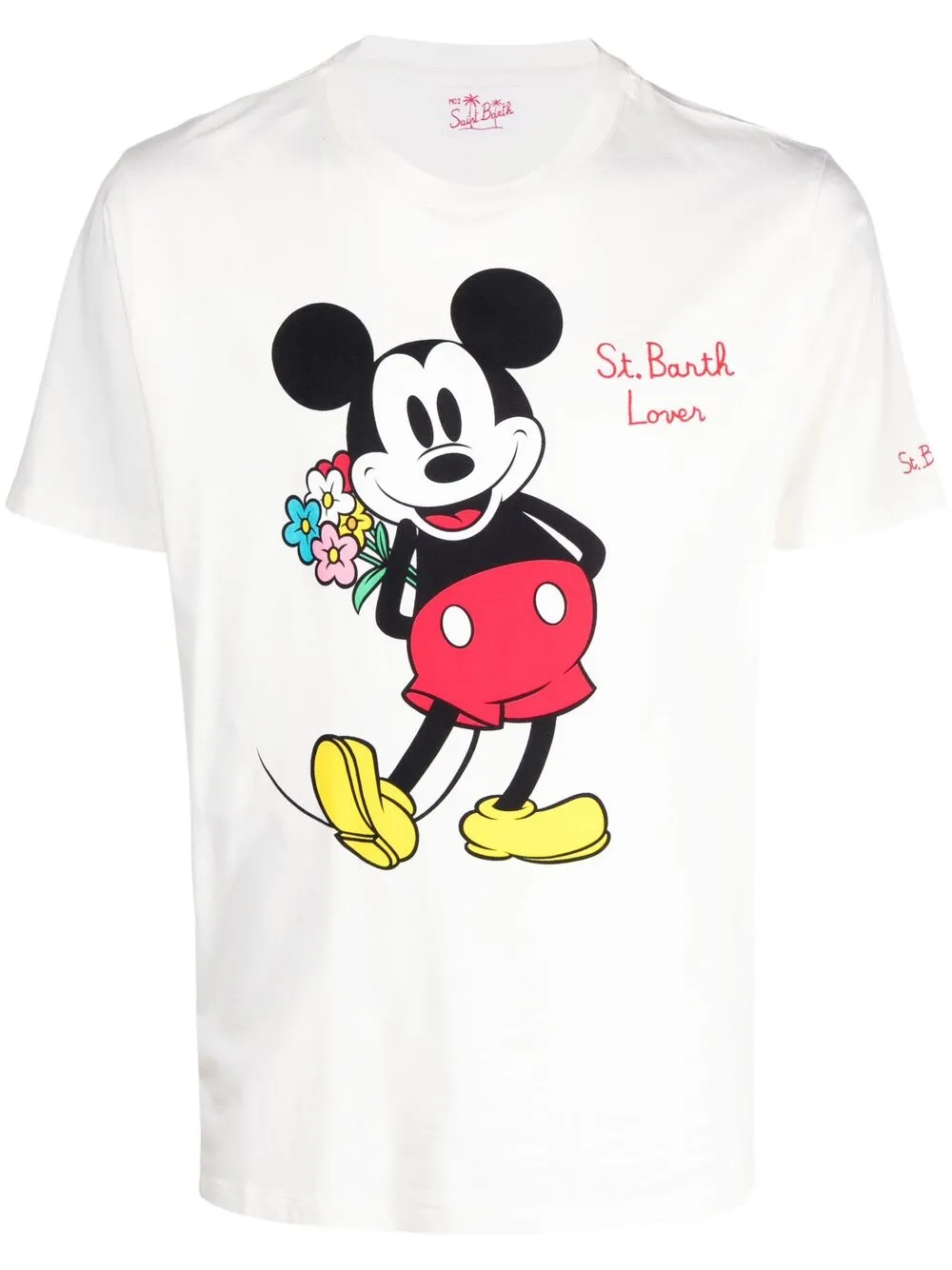 фото Mc2 saint barth футболка с принтом mickey mouse