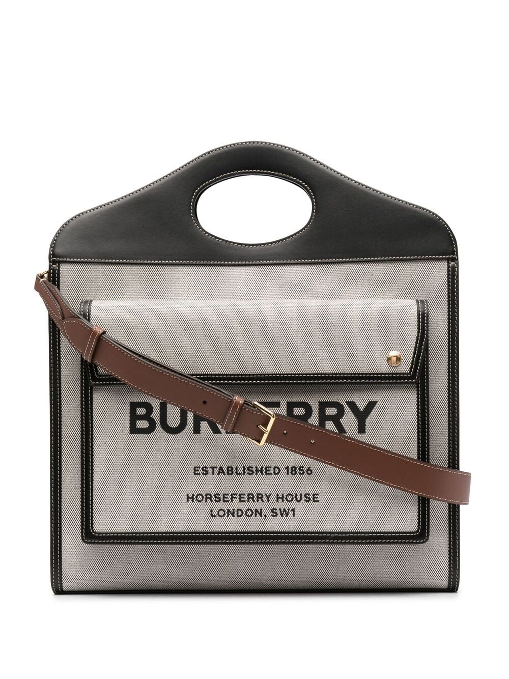 фото Burberry сумка pocket среднего размера