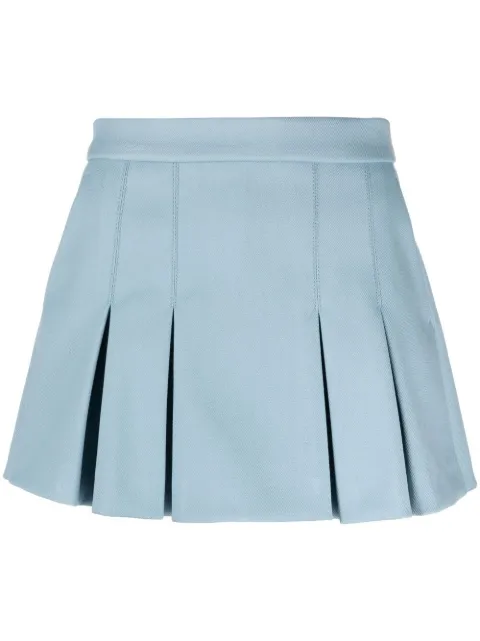 RED Valentino knife-pleat detailing skorts