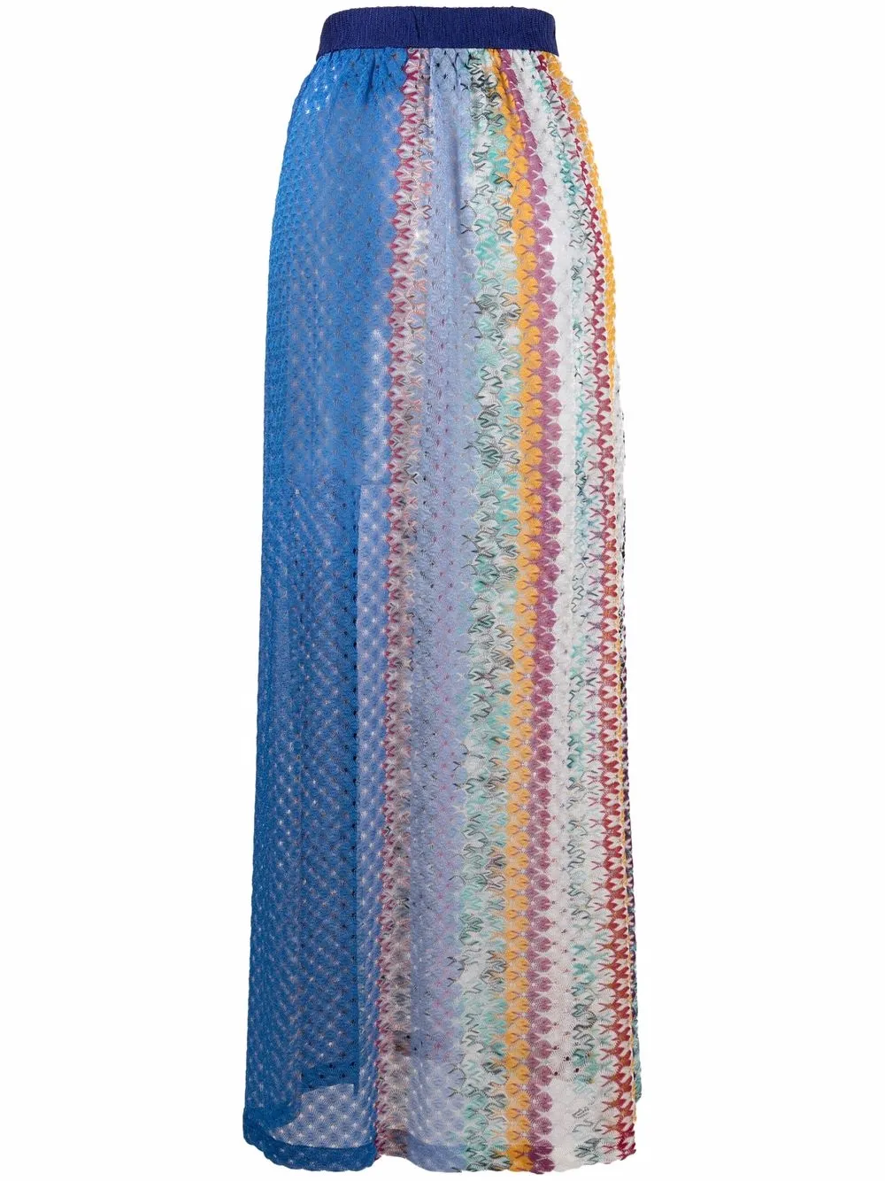 Image 2 of Missoni colour-block knitted skirt