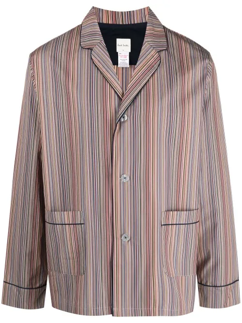 Pyjama à fines rayures - Paul Smith - Modalova