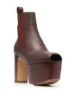 Image 2 of Rick Owens platform sole ankle boots
