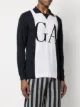 Giorgio Armani logo-print rugby shirt