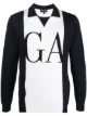 Image 1 of Giorgio Armani logo-print rugby shirt