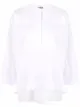 Image 1 of Kristensen Du Nord flared band collar shirt