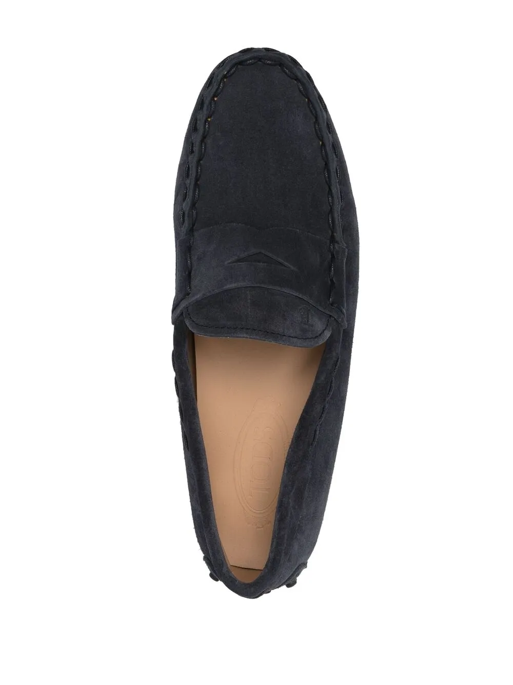 Tod's Loafers met ronde neus Blauw