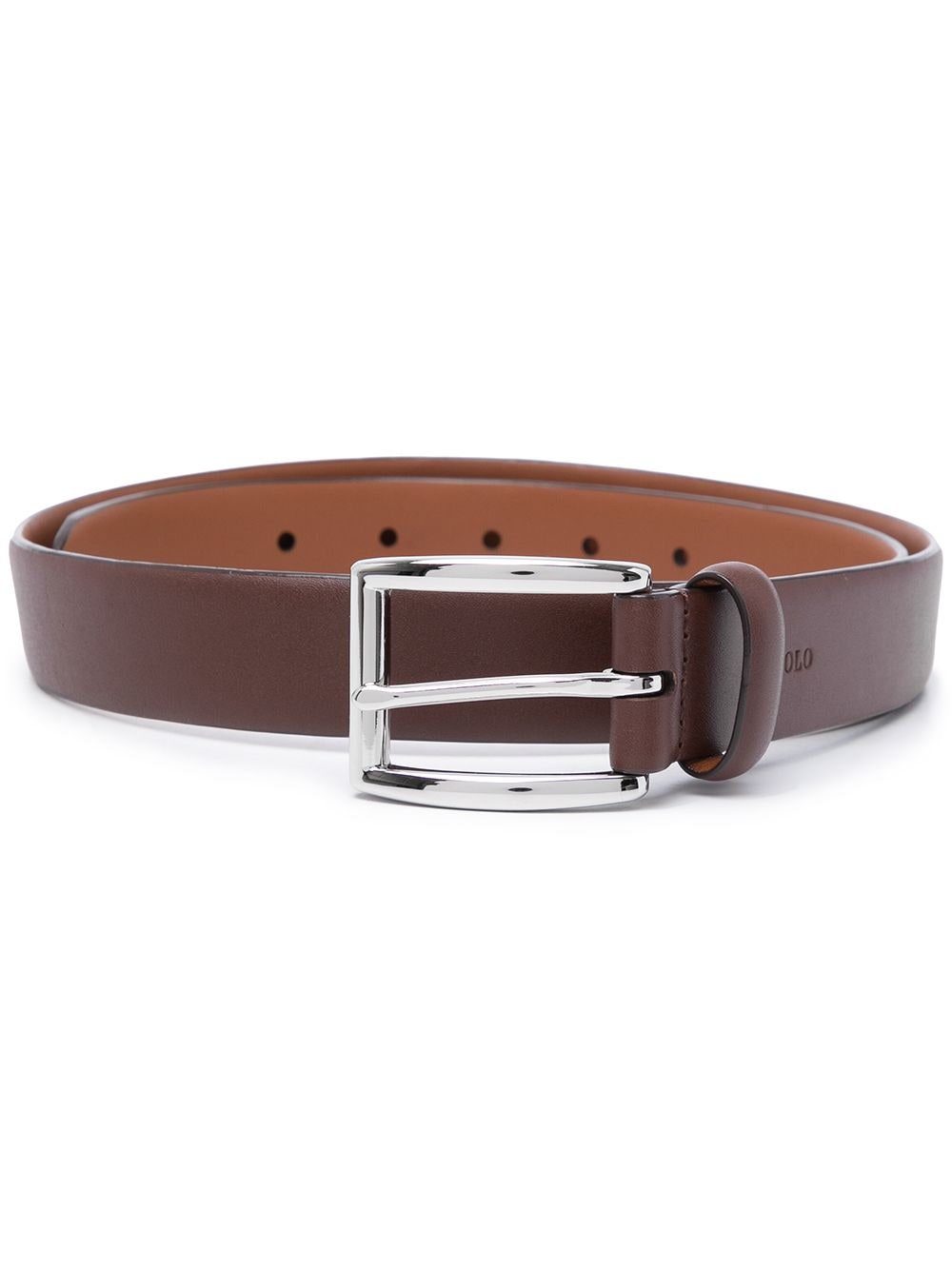 

Polo Ralph Lauren engraved-logo belt - Brown