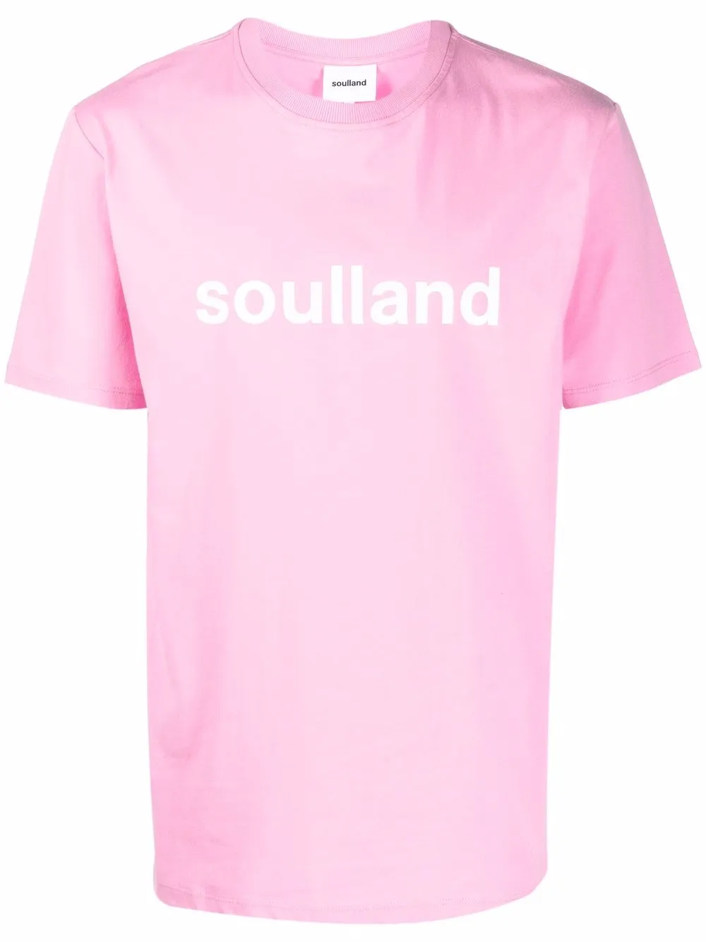 Soulland футболка Chuck с логотипом