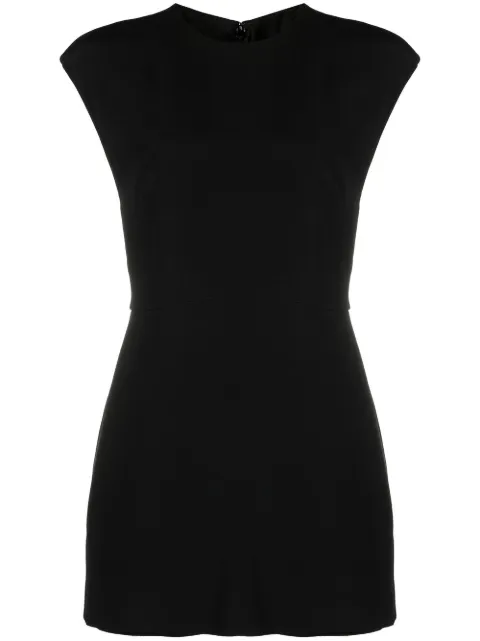 Valentino Garavani round neck sleeveless playsuit