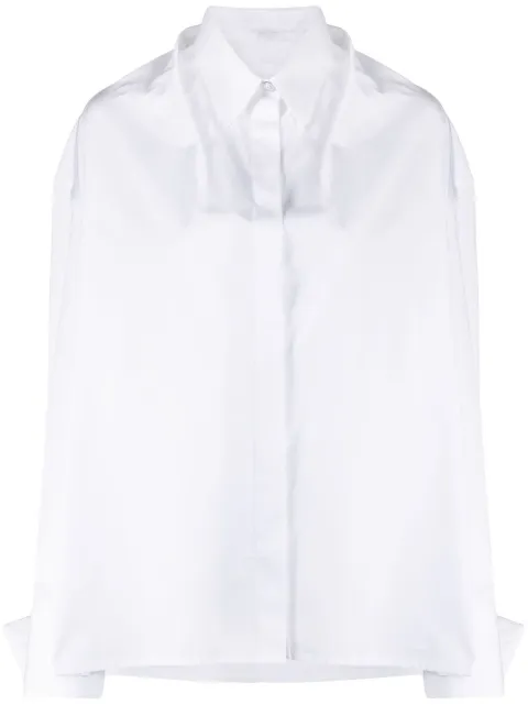 Givenchy oversized long-sleeve shirt