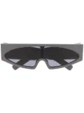 Rick Owens visor-style sunglasses - Grey