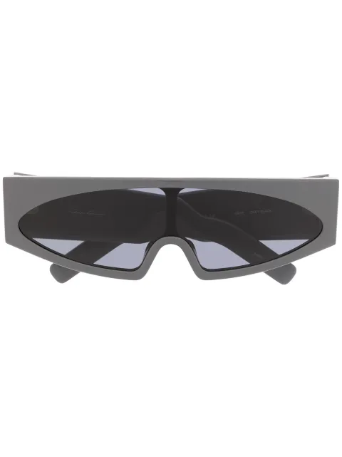 Rick Owens visor-style sunglasses