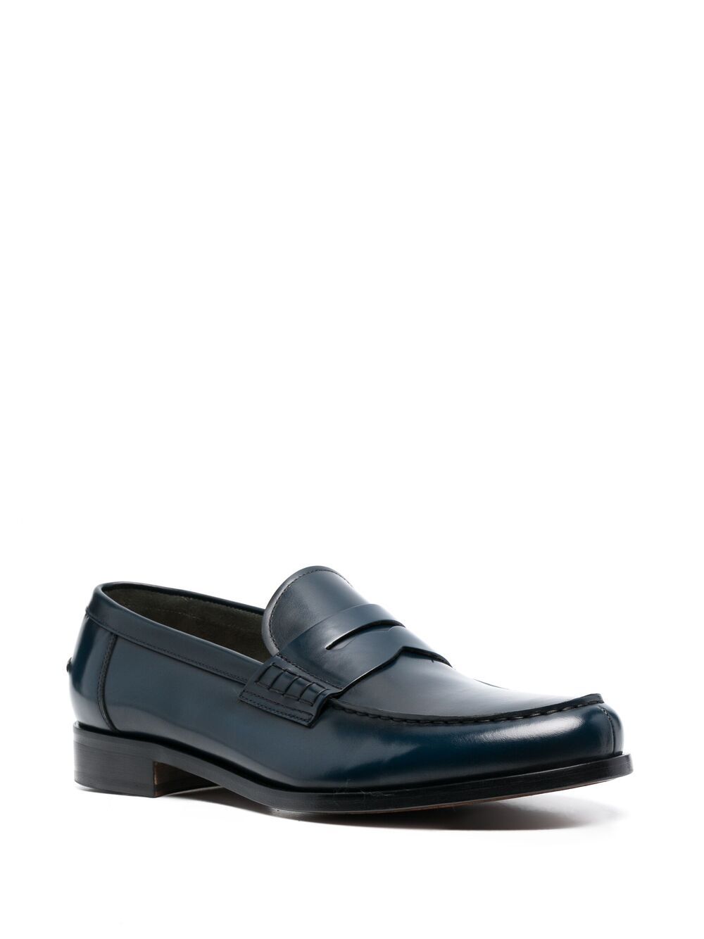 фото Doucal's leather penny loafers