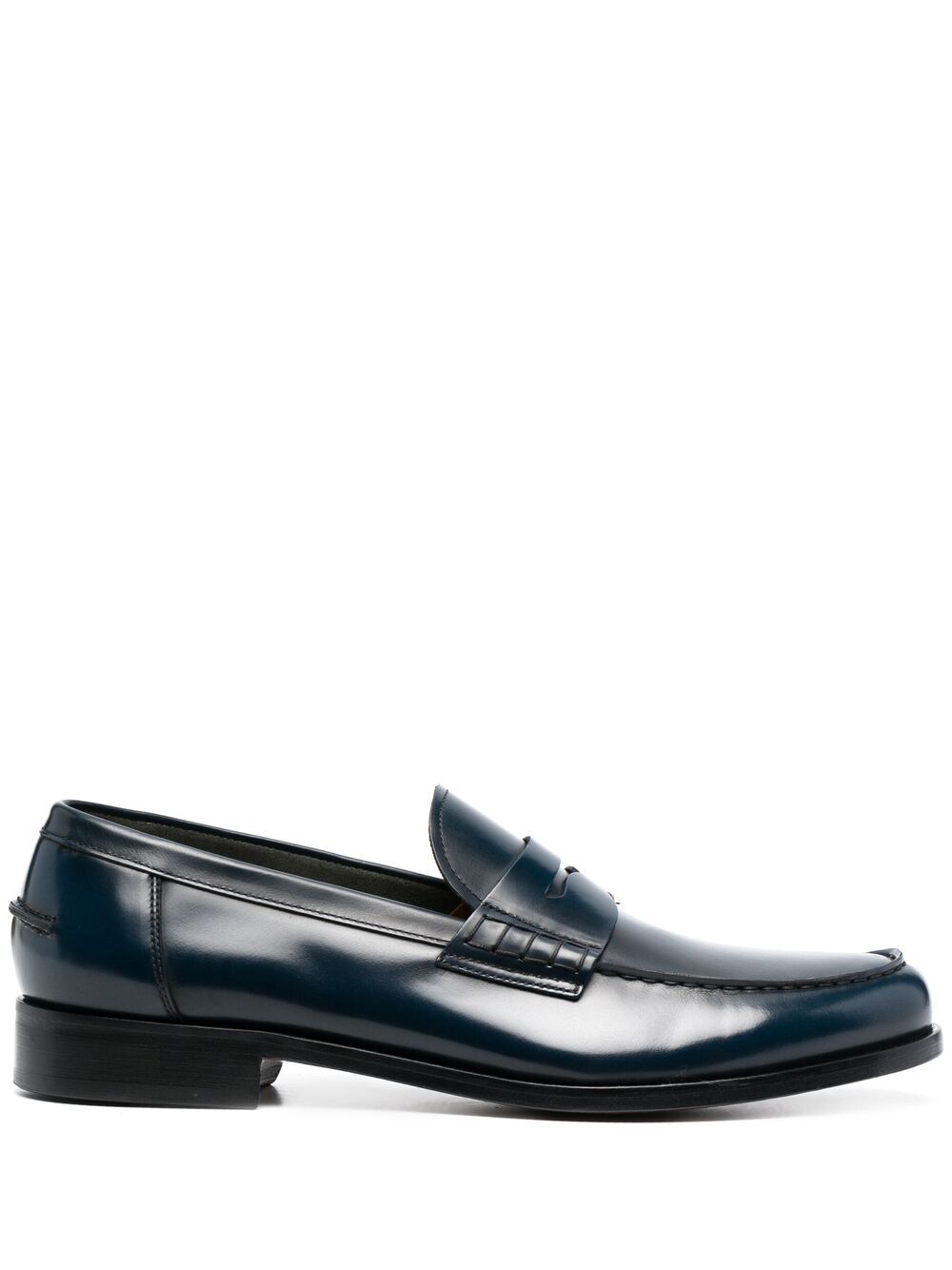 фото Doucal's leather penny loafers