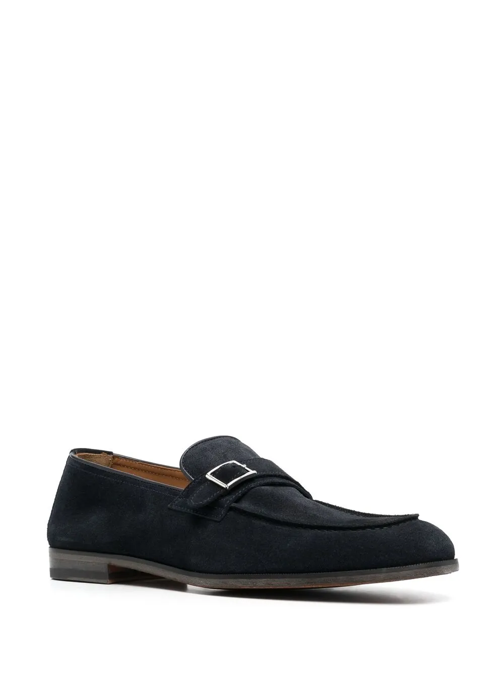 фото Doucal's suede slip-on loafers