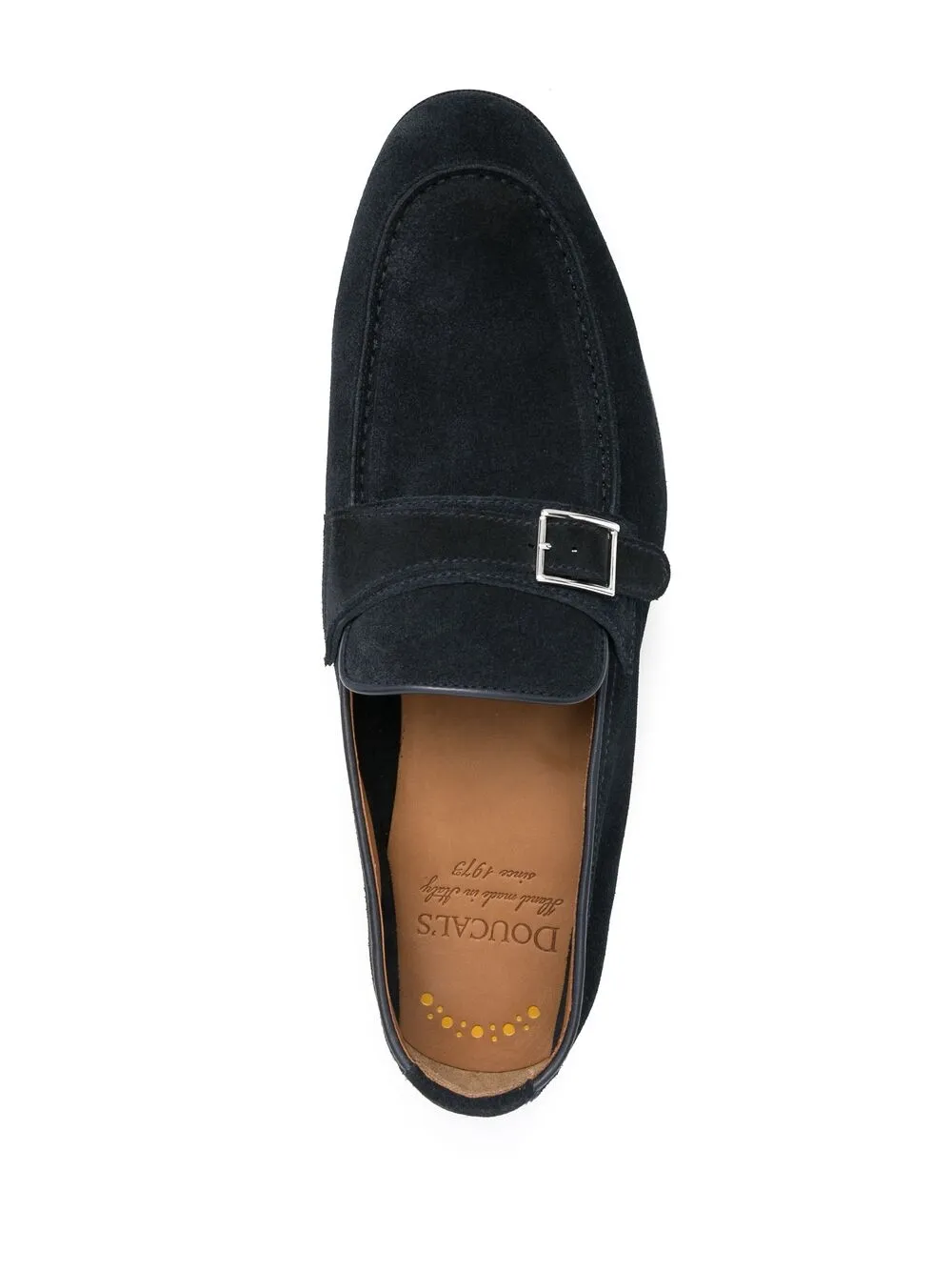 фото Doucal's suede slip-on loafers