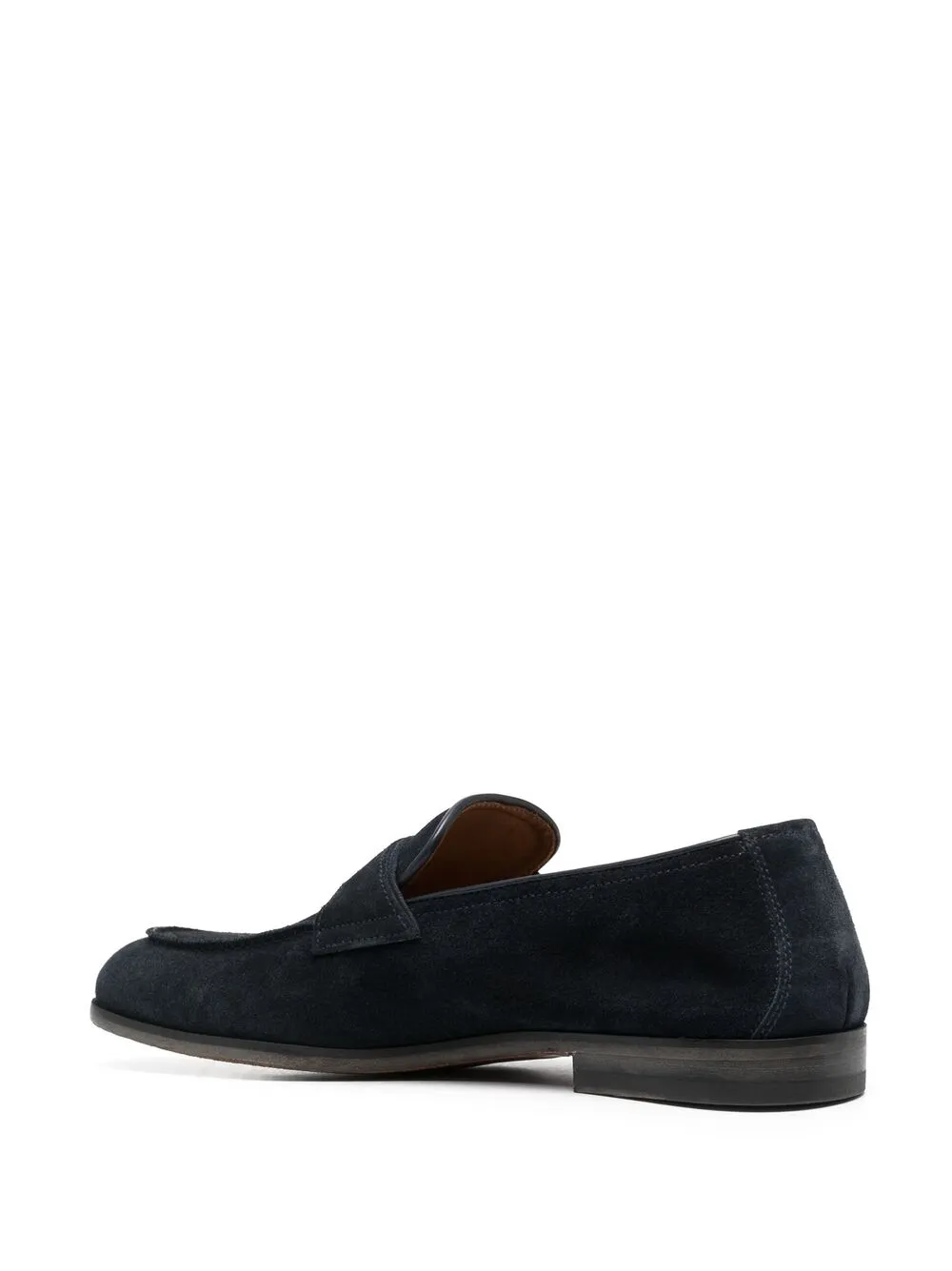 фото Doucal's suede slip-on loafers