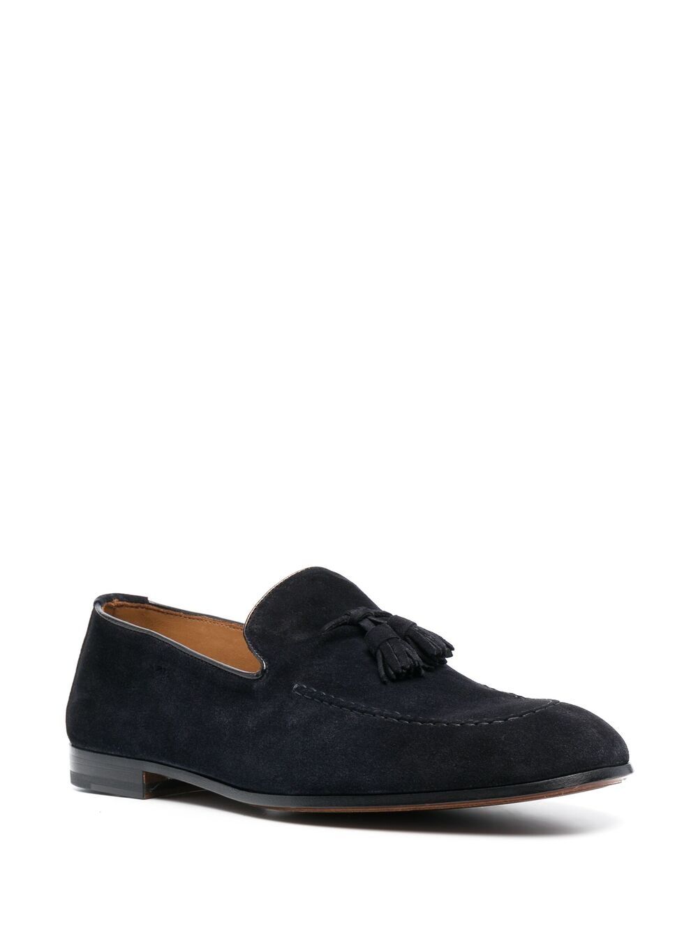 фото Doucal's tassel-detail suede loafers