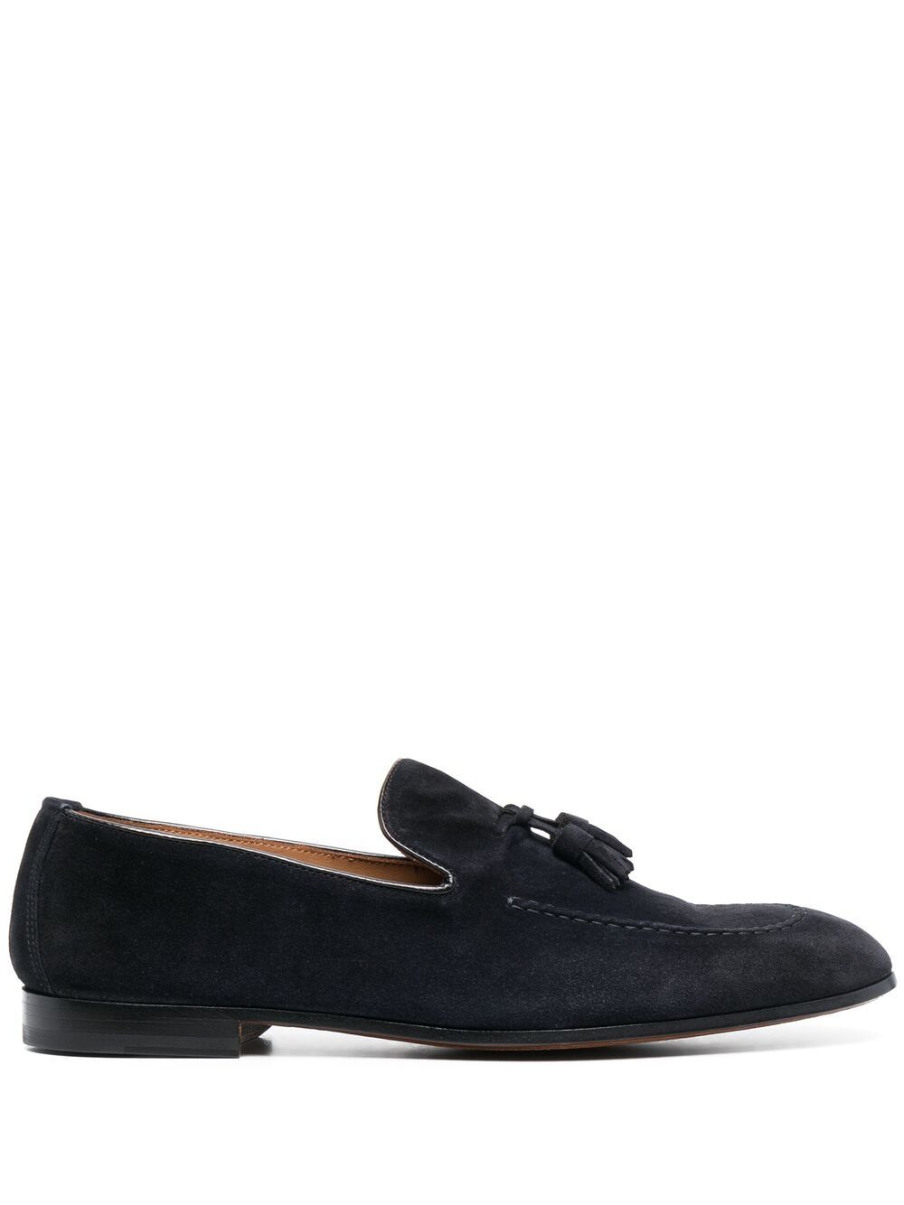 фото Doucal's tassel-detail suede loafers