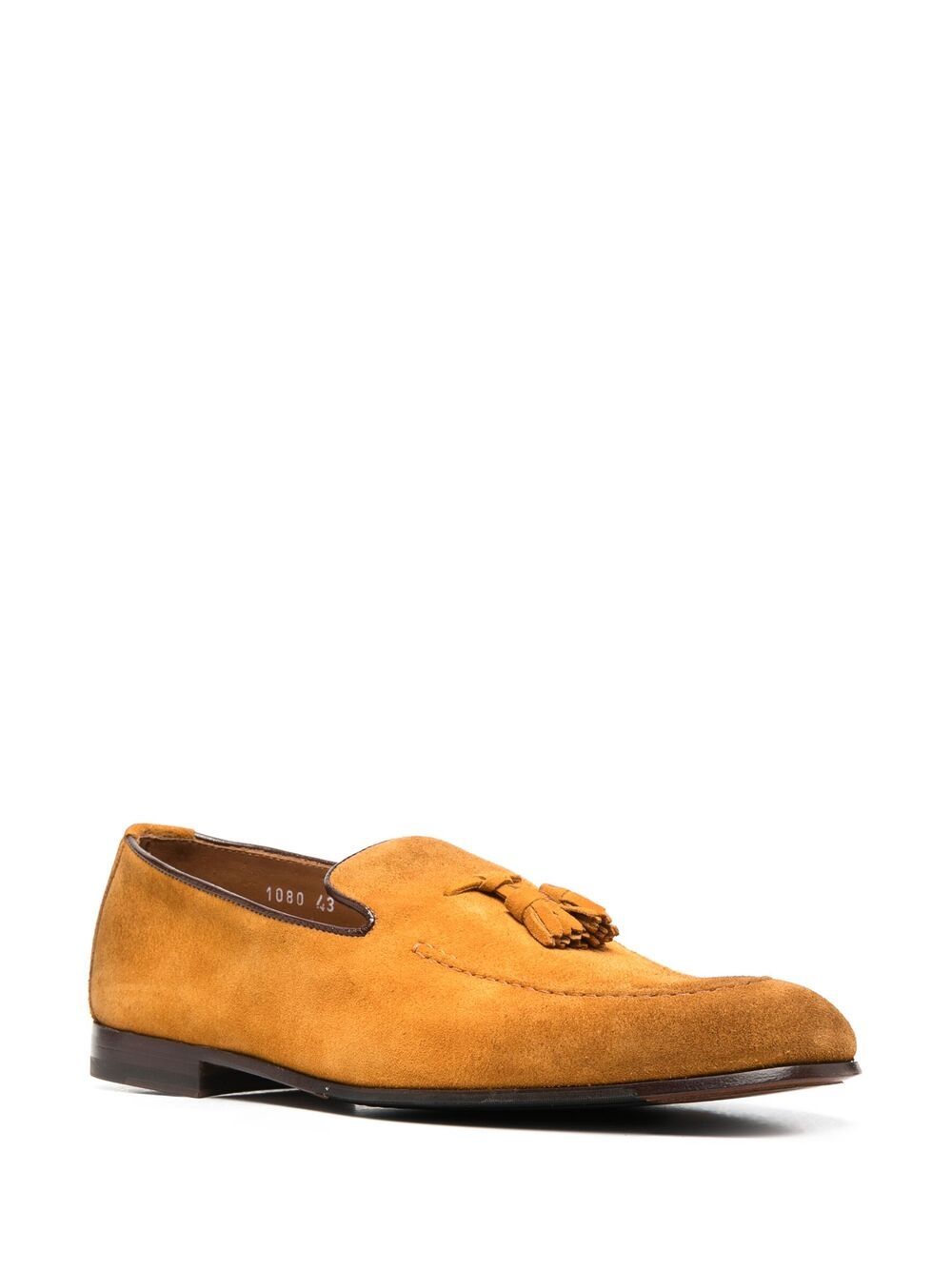 фото Doucal's tassel-trim suede loafers