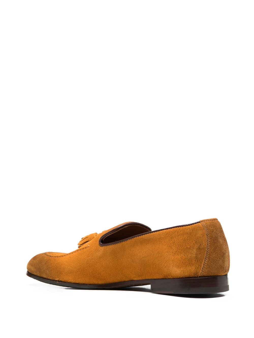 фото Doucal's tassel-trim suede loafers