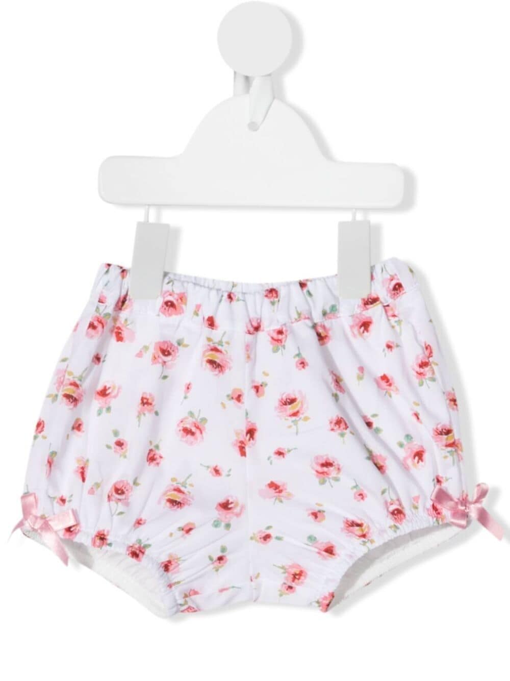 Patachou Babies' + Liberty Cotton Shorts (1-24 Months) In White