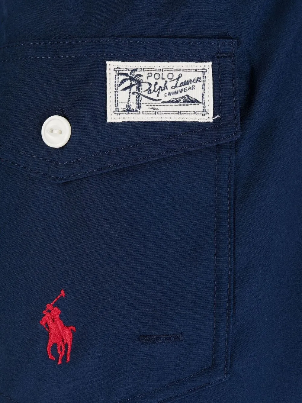 фото Polo ralph lauren шорты с кулиской и вышитым логотипом