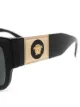 Versace Eyewear Medusa Stud rectangle-frame sunglasses