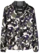 Image 1 of Les Hommes camouflage-print hooded jacket