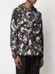 Les Hommes camouflage-print hooded jacket