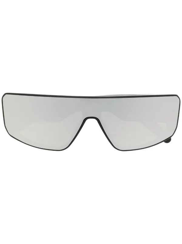 mirrored visor sunglasses