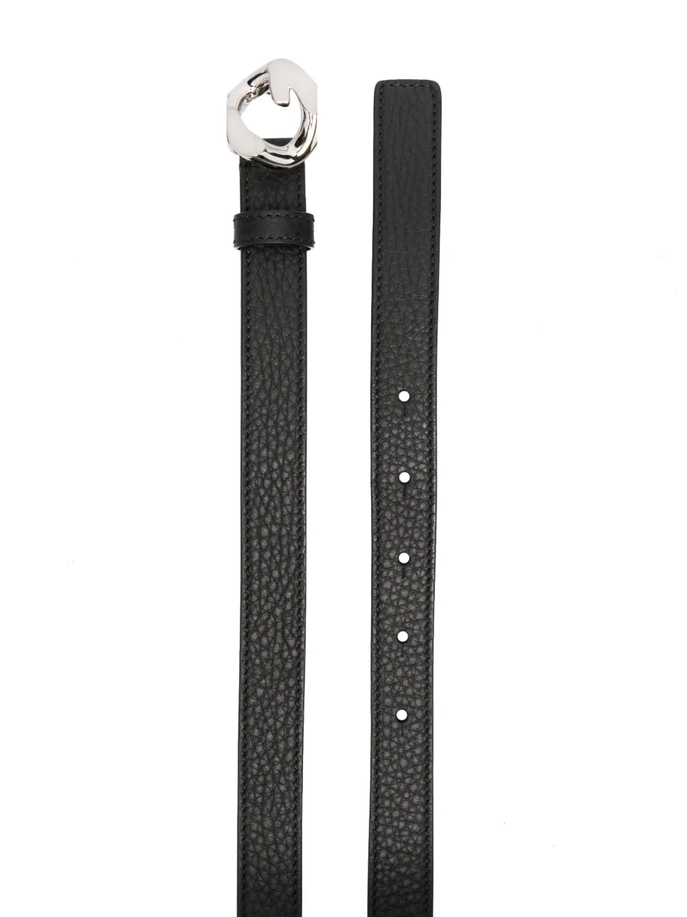 фото Givenchy ремень g chain из зернистой кожи