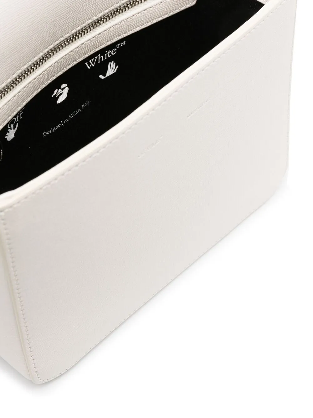 фото Off-white мини-сумка diag с клапаном