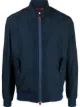Image 1 of Kiton logo-plaque zip-up bomber jacket