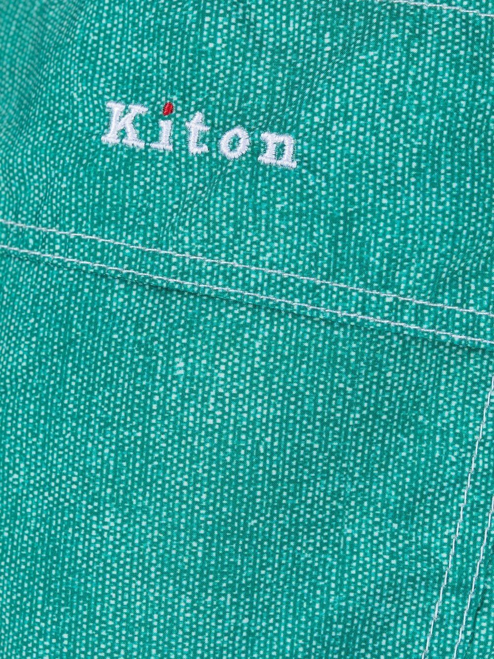 фото Kiton плавки-шорты с кулиской