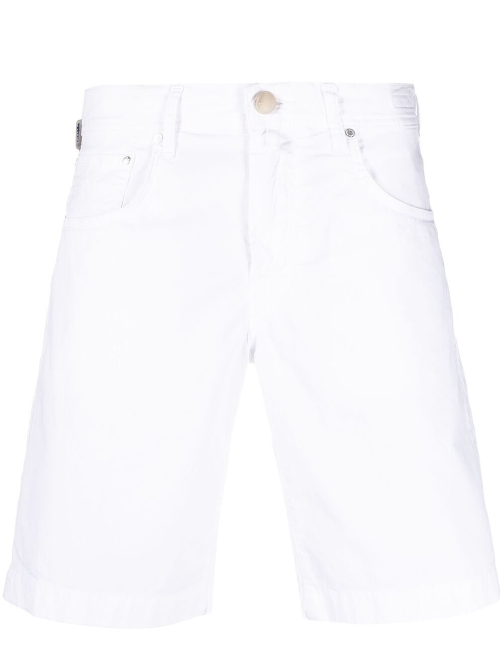 фото Jacob cohen джинсовые шорты с нашивкой-логотипом